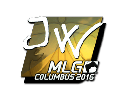 Naklejka | JW (foliowana) | MLG Columbus 2016