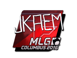 Naklejka | jkaem (foliowana) | MLG Columbus 2016