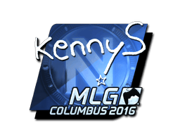 Naklejka | kennyS (foliowana) | MLG Columbus 2016