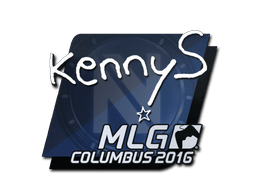 Naklejka | kennyS | MLG Columbus 2016