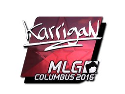 Naklejka | karrigan (foliowana) | MLG Columbus 2016