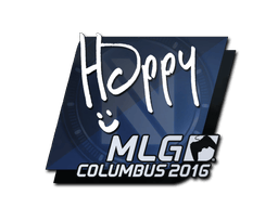 Naklejka | Happy | MLG Columbus 2016