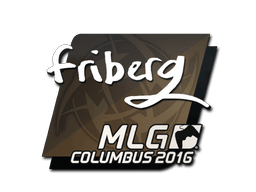 Naklejka | friberg | MLG Columbus 2016