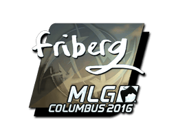 Naklejka | friberg (foliowana) | MLG Columbus 2016