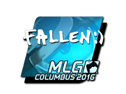 Naklejka | FalleN (foliowana) | MLG Columbus 2016