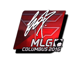 Naklejka | fox (foliowana) | MLG Columbus 2016