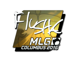 Naklejka | flusha (foliowana) | MLG Columbus 2016