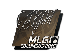 Naklejka | GeT_RiGhT | MLG Columbus 2016
