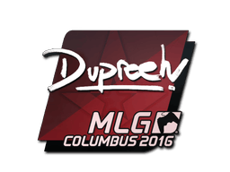 Naklejka | dupreeh | MLG Columbus 2016