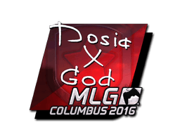 Naklejka | Dosia (foliowana) | MLG Columbus 2016