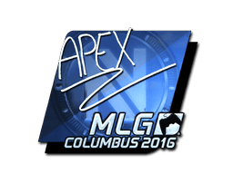 Naklejka | apEX (foliowana) | MLG Columbus 2016