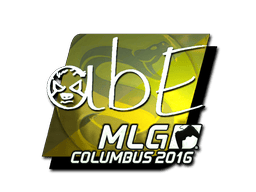 Naklejka | abE (foliowana) | MLG Columbus 2016