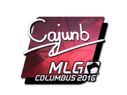 Naklejka | cajunb (foliowana) | MLG Columbus 2016