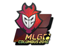 Naklejka | G2 Esports (holograficzna) | MLG Columbus 2016