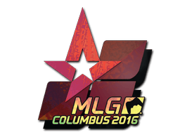 Naklejka | Astralis (holograficzna) | MLG Columbus 2016