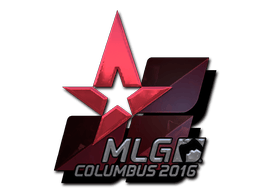 Naklejka | Astralis (foliowana) | MLG Columbus 2016