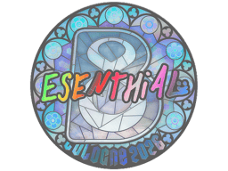 Sticker | esenthial (Holo) | Cologne 2026