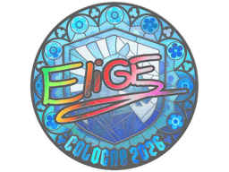 Sticker | EliGE (Holo) | Cologne 2026