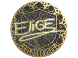 Sticker | EliGE (Gold) | Cologne 2026