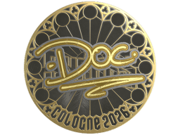 Sticker | doc (Gold) | Cologne 2026