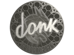 Sticker | donk (Foil) | Cologne 2026