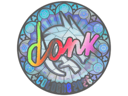 Sticker | donk (Holo) | Cologne 2026