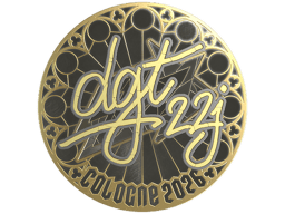 Sticker | dgt (Gold) | Cologne 2026