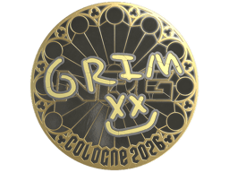Sticker | Grim (Gold) | Cologne 2026
