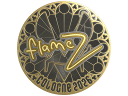 Sticker | FlameZ (Gold) | Cologne 2026