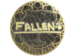 Sticker | FalleN (Gold) | Cologne 2026