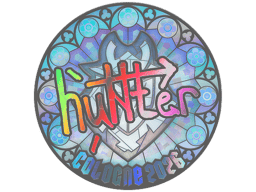 Sticker | huNter- (Holo) | Cologne 2026