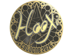 Sticker | HooXi (Gold) | Cologne 2026