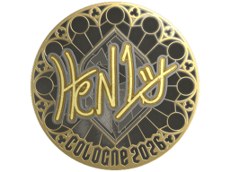 Sticker | HEN1 (Gold) | Cologne 2026