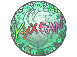 Sticker | kyxsan (Holo) | Cologne 2026