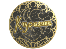 Sticker | kyousuke (Gold) | Cologne 2026