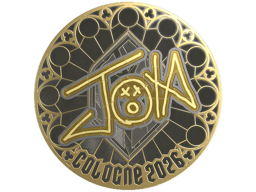 Sticker | JOTA (Gold) | Cologne 2026