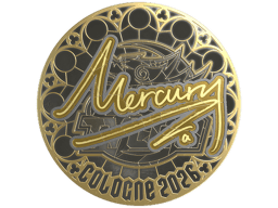 Sticker | Mercury (Gold) | Cologne 2026