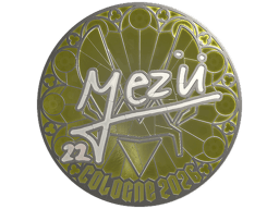 Sticker | mezii (Foil) | Cologne 2026