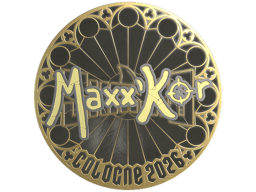 Sticker | maxxkor (Gold) | Cologne 2026