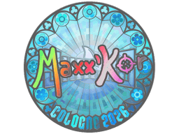 Sticker | maxxkor (Holo) | Cologne 2026