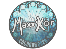Sticker | maxxkor | Cologne 2026