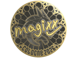 Sticker | magixx (Gold) | Cologne 2026