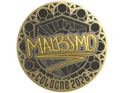 Sticker | malbsMd (Gold) | Cologne 2026