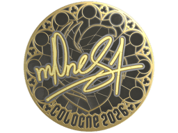 Sticker | m0NESY (Gold) | Cologne 2026