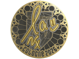 Sticker | lauNX (Gold) | Cologne 2026