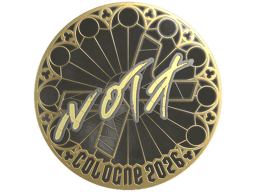 Sticker | nota (Gold) | Cologne 2026