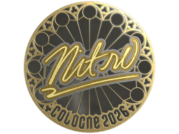 Sticker | nitr0 (Gold) | Cologne 2026