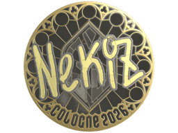 Sticker | NEKiZ (Gold) | Cologne 2026