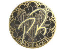 Sticker | PR (Gold) | Cologne 2026