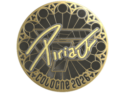 Sticker | piriajr (Gold) | Cologne 2026